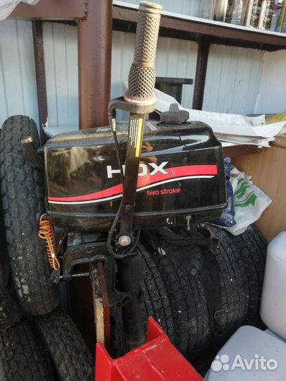 Лодочный мотор и лодка пвх