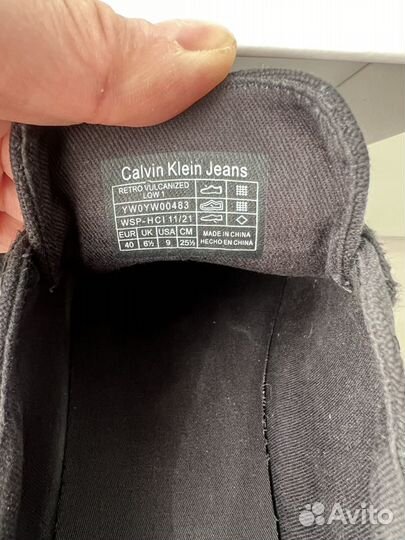 Кеды calvin klein