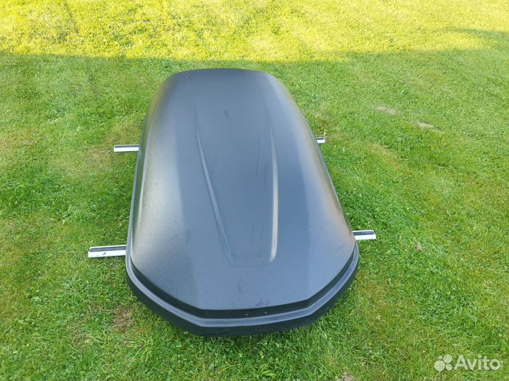 Автобокс на крышу Lux 600 440L + багажник Lux