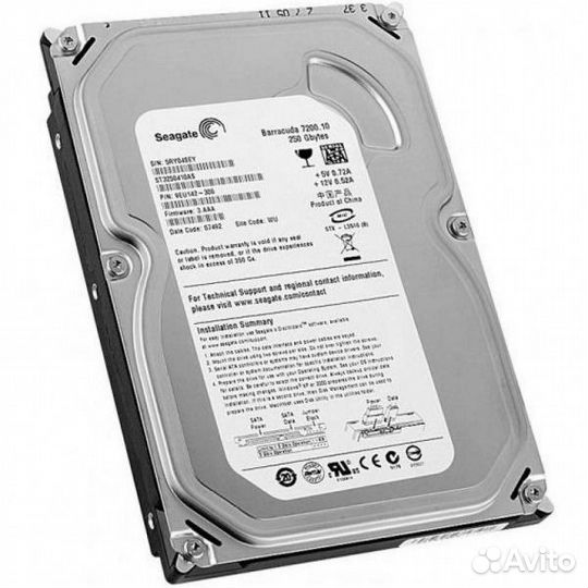 Жесткие диски Seagate 160Gb, 200Gb, 250Gb, WD250Gb