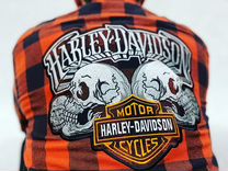 Нашивка Harley davidson 28/24 см