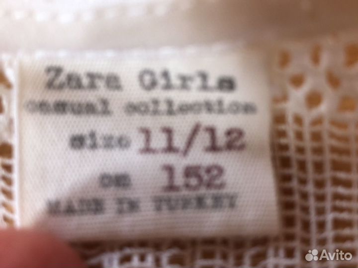 Блузка Zara 152см, 11-12 лет