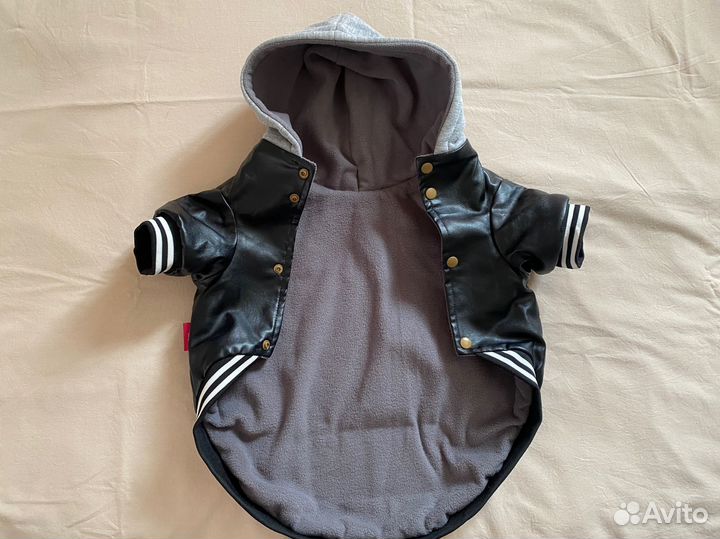 Кожаная куртка для собаки Petmax 2XL новая