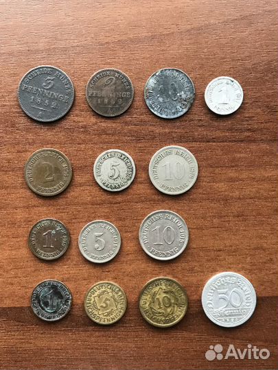 Монеты Германии и Австрии
