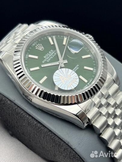 Наручные часы мужские Rolex Datejust зелёный