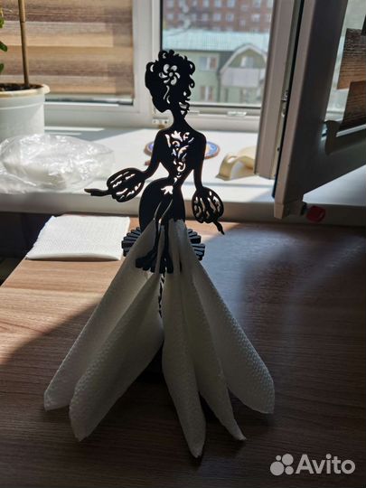 Салфетница деревянная