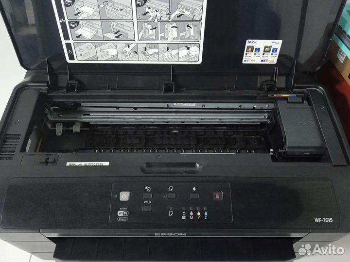 Принтер Epson WF-7015 на запчасти