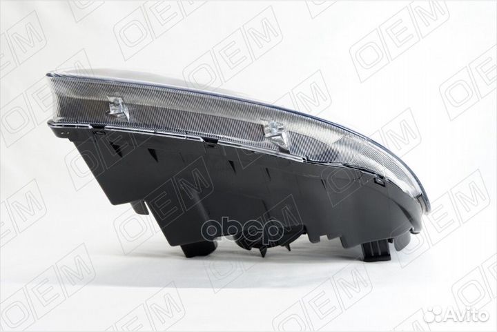 Фара левая Kia Rio 2 JB 2009-2011, черная OEM00