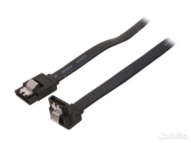 Кабель для пк sata-шлейф (черный, 50см)