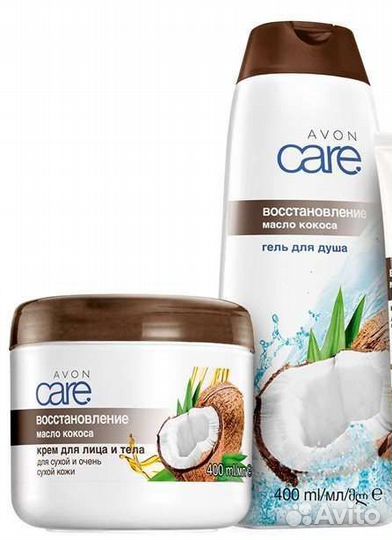 Набор Avon Care Кокос крем + гель