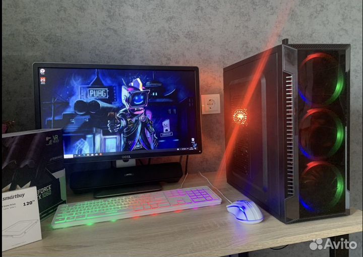 Игровой пк intel core i5/GTX 1060/16 GB/SSD/HDD