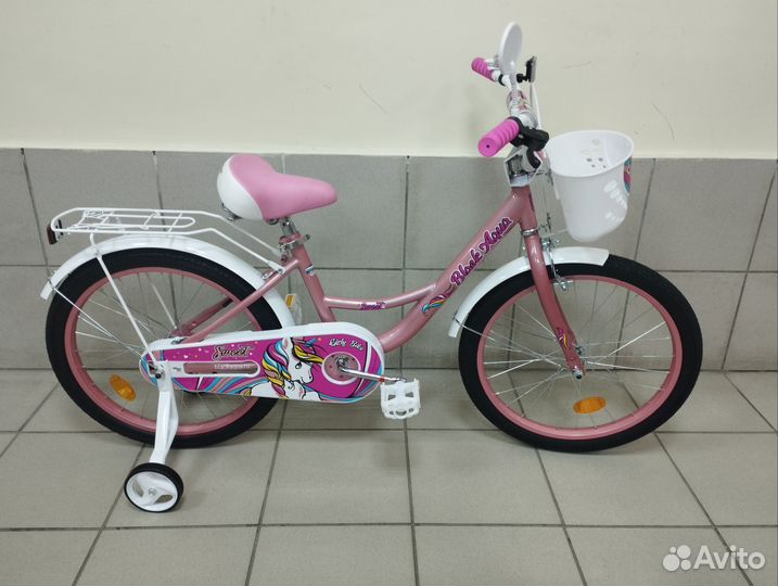 Велосипед детский black aqua Sweet 20