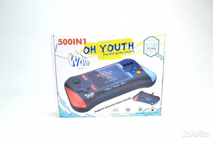 Карманная игровая приставка Sup Game Box X7M 500-i