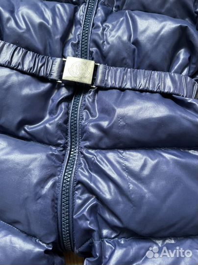 Темно синий moncler