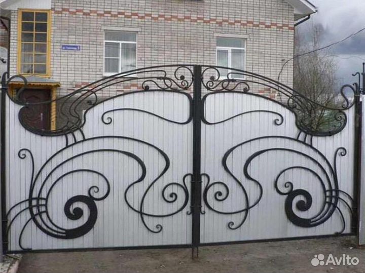 Кованые ворота