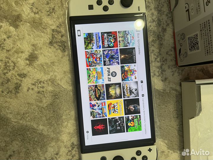Nintendo switch oled 512gb новая чипованная