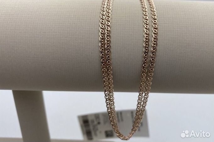 Золотая цепь Нонна 45 см