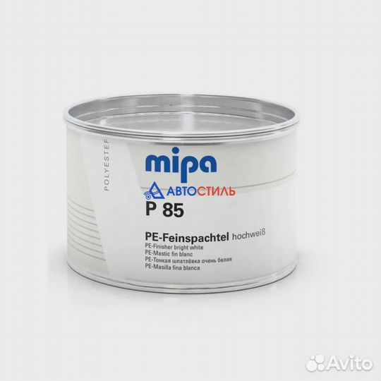 Шпатлевка финишная mipa P85 PE-Feinspachtel белая