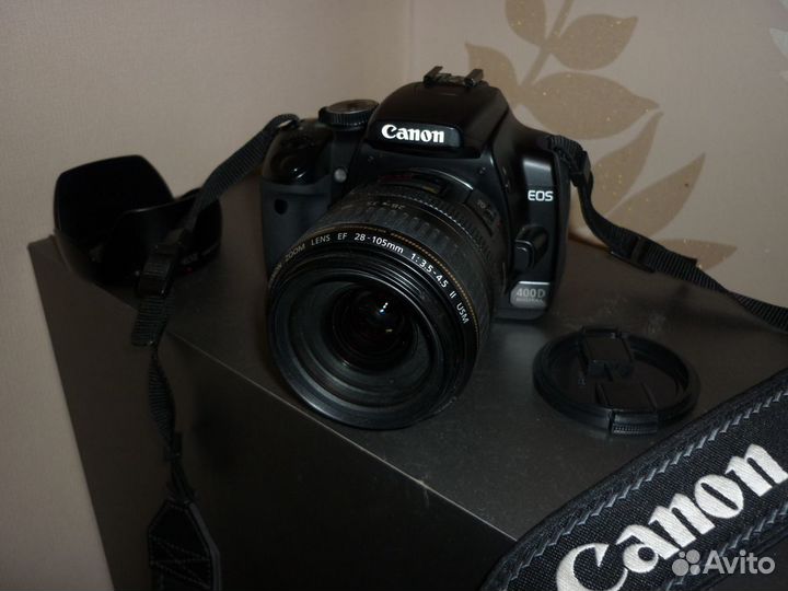 Canon 400D EOS digital Объектив Canon EF 28-105 мм