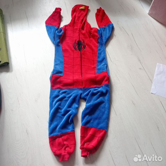 Человек-паук супермен кигуруми костюм пижама
