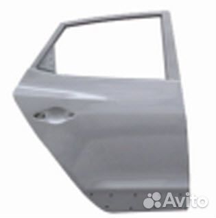 Ix35 10- Дверь задняя правая с отверстиями под молдинг (Китай)