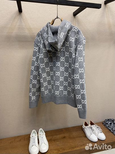 Зип худи Gucci (шерсть мериноса)