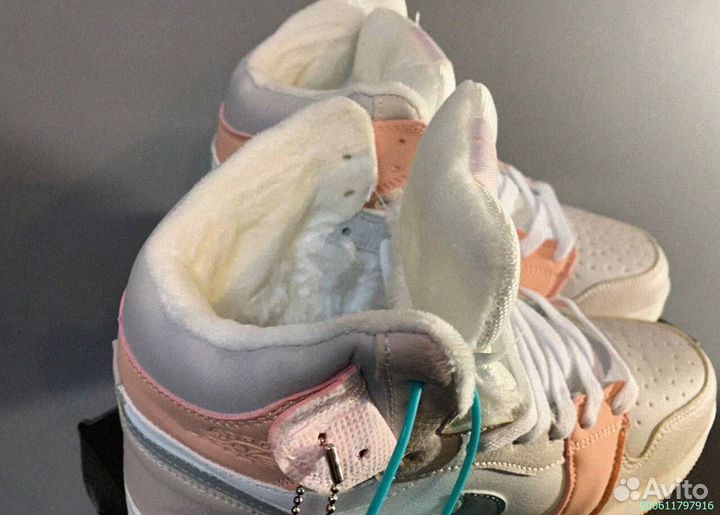 Кроссовки Nike Air Jordan тёплые (Арт.34771)