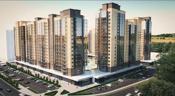 4-к. квартира, 68,2 м², 4/17 эт.