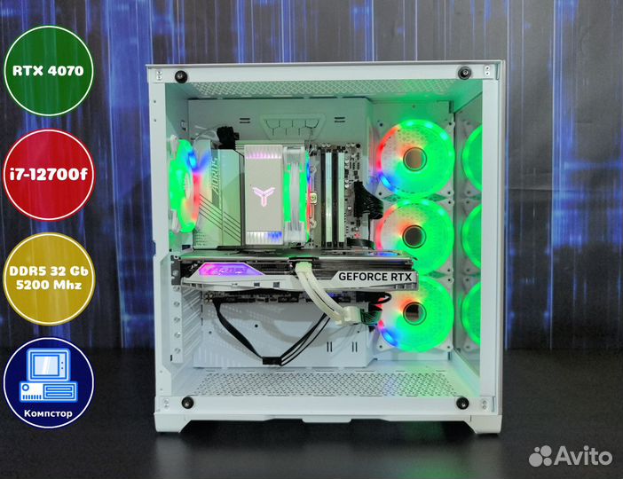 Игровая система i7-RTX4070-32DDR5-LWR164875239-B760