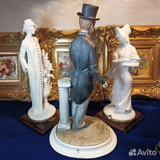 Capodimonte.Джентельмен.Италия.Статуэтка.Мужчина