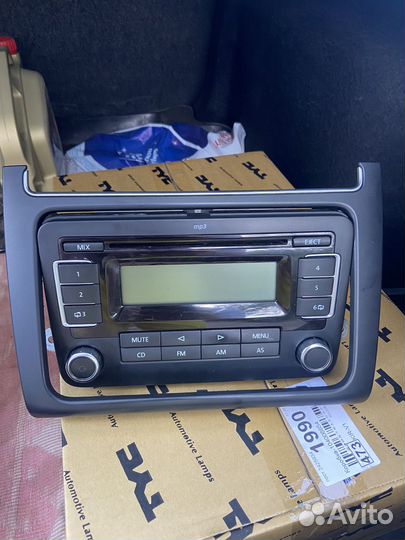 Штатная магнитола volkswagen polo