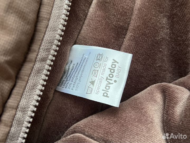 Зимний костюм для мальчика 74 см