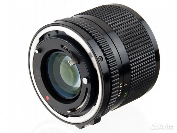 Портретный MF объектив Canon FD 100mm f2.8 царапки