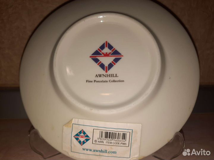 Сувенирная тарелка Tower Bridge Англия 20в