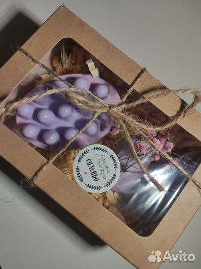 Массажное мыло с люфой