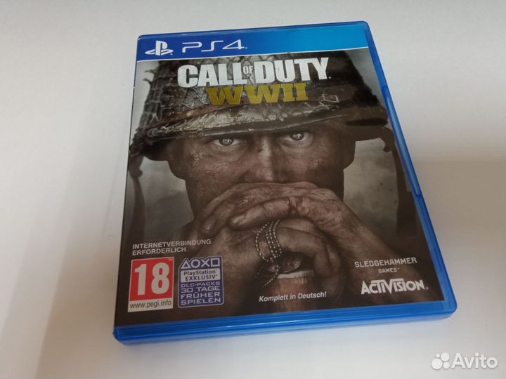 Call of duty ww2 ps4 английская версия
