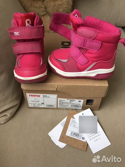 Зимние ботинки reima 20