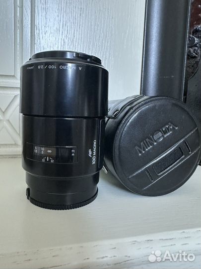 Объектив minolta AF macro 100/2.8