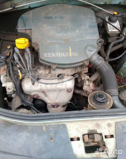 Двигатель renault logan 1.4 пробег 176 тыс
