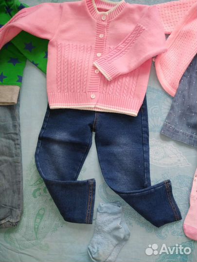 Пакет #7 вещи для девочки весна 74