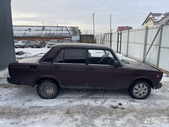 ВАЗ 2107 1.6 МТ, 2007, 99 000 км