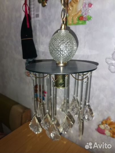 Люстра хрустальная