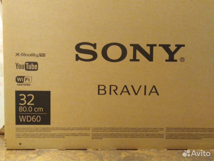 Телевизор sony bravia 32