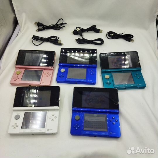 Nintendo 3ds с кучей игр