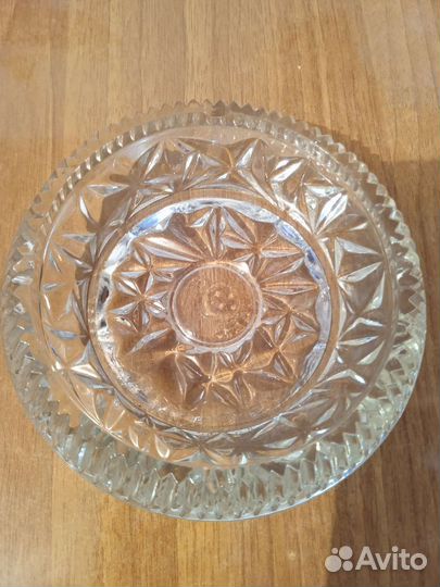 Пепельница хрустальная СССР