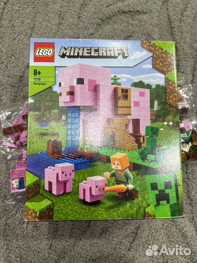 Lego 21170 Дом свинья Майнкрафт
