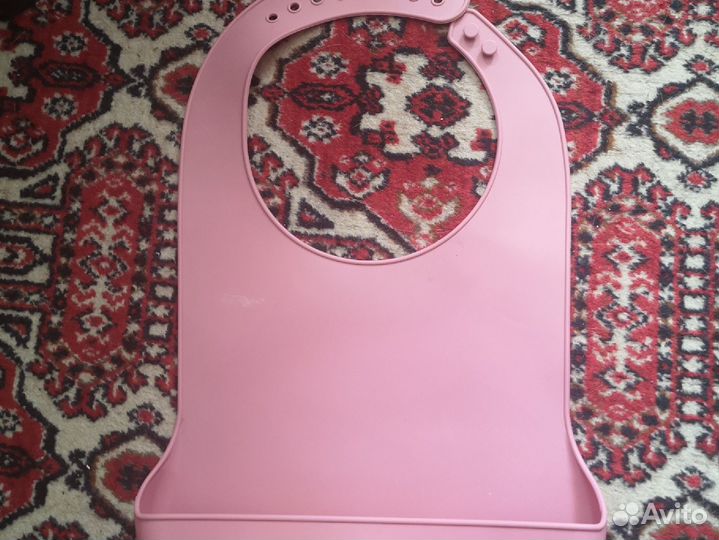 Нагрудник силиконовый (слюнявчик)