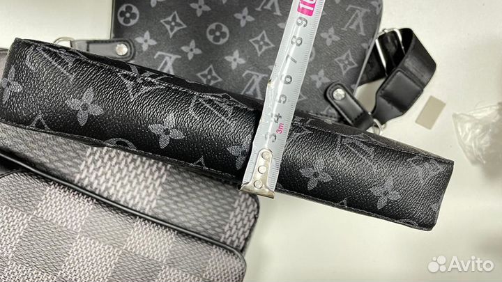 Сумка мужская кожаная louis vuitton