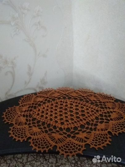 Вязанные салфетки