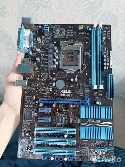 Материнская плата asus P8H61-MX R2.0, LGA 1155